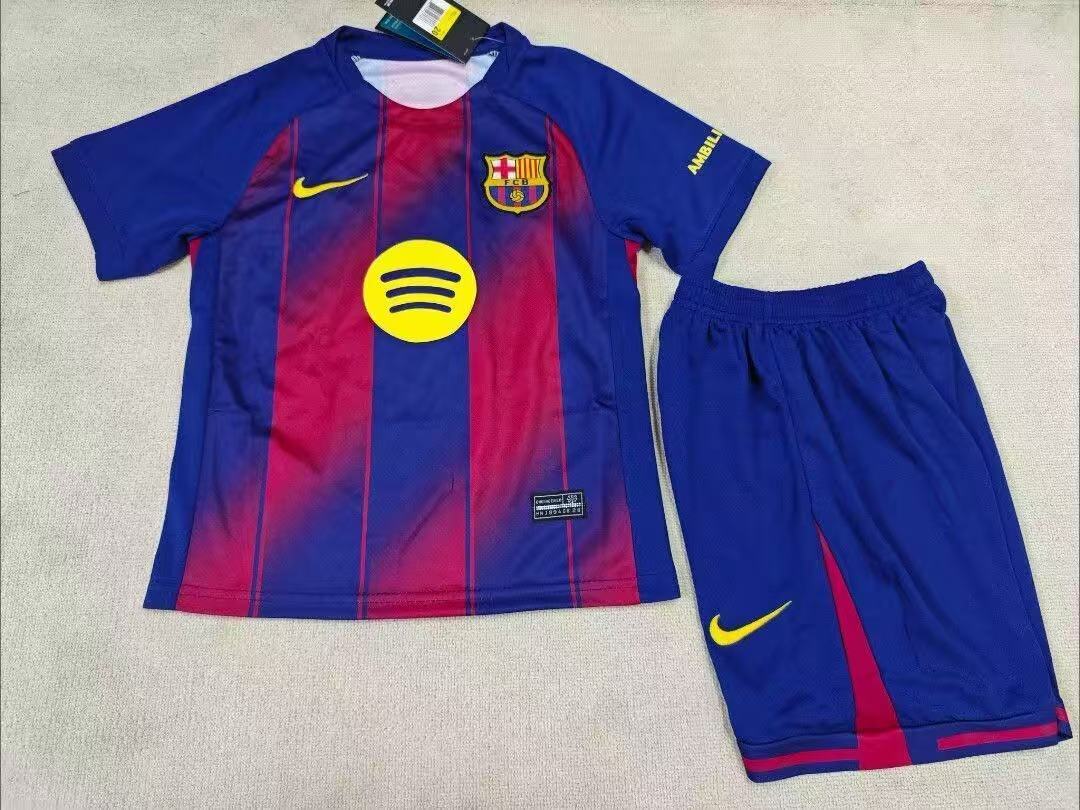 Barcellona Home 2025/2026 Bambino