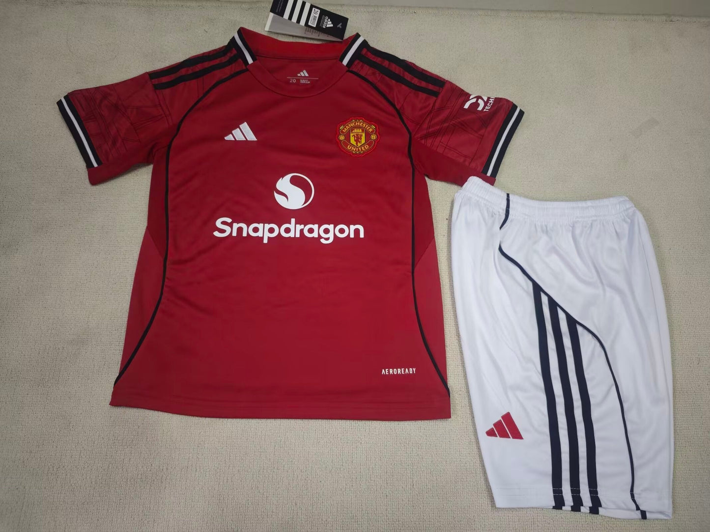 Manchester United Home 2025/2026 Bambino