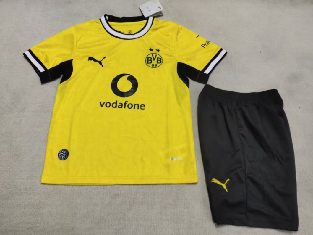 Borussia Dortmund Home 2025/2026 Bambino