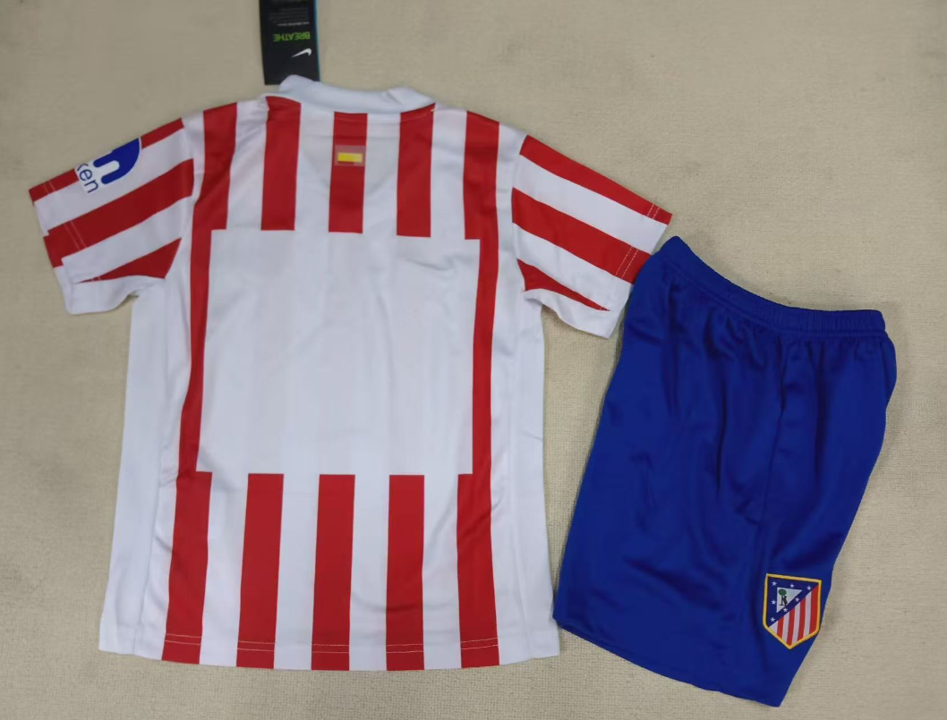 Atletico Madrid Home 2025/2026 Bambino