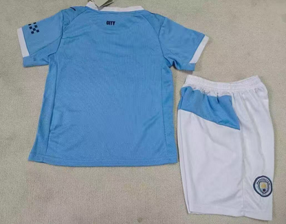 Manchester City Casa 2025/2026 Bambino